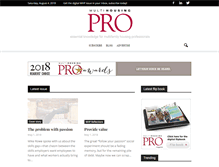 Tablet Screenshot of mhpmag.com